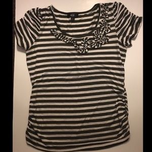 Women’s: Olive Green & Cream top by AGB Nordstrom